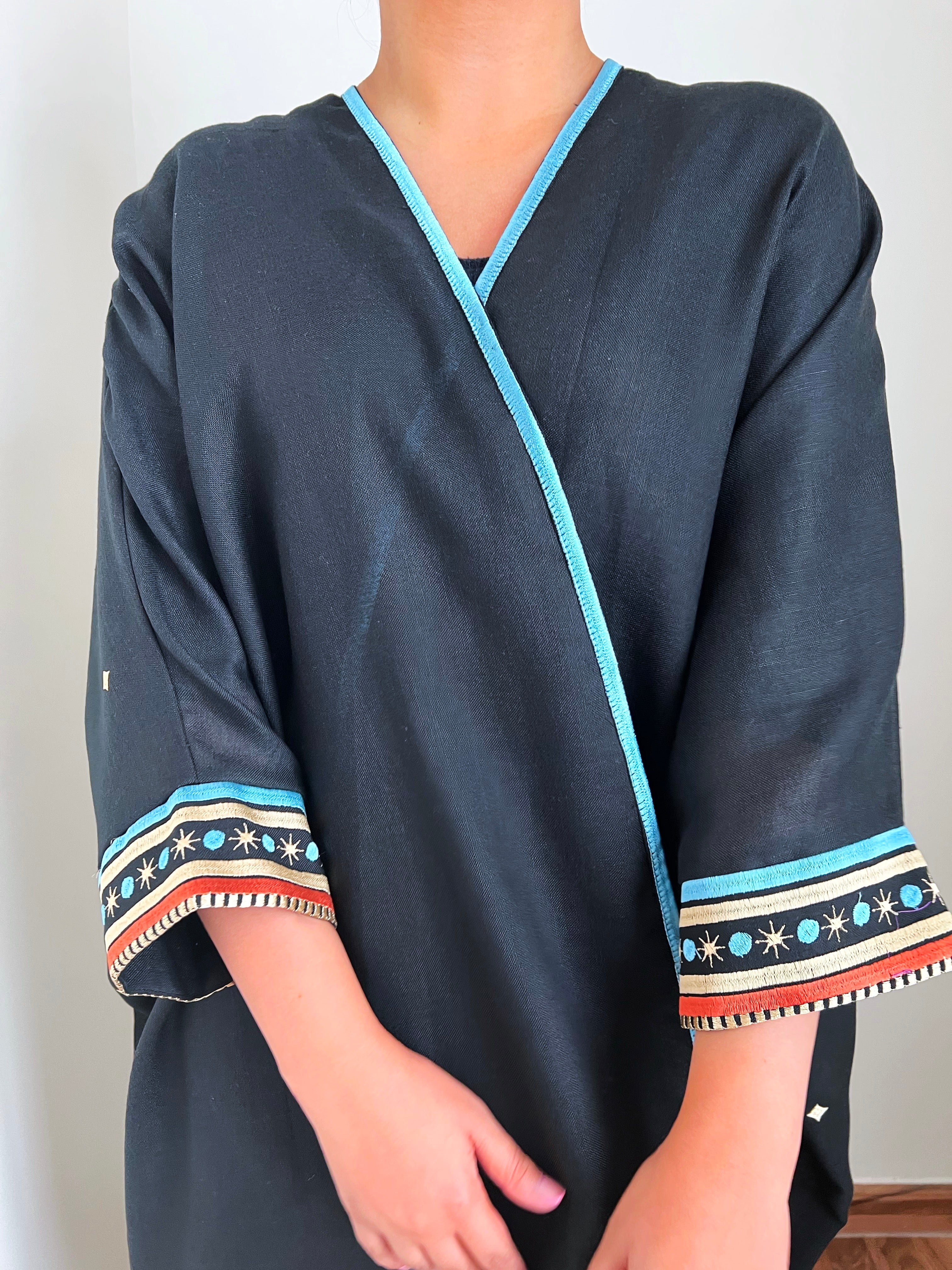 Distant Galaxies - Show Stopper Back Abaya - Online Shopping - The Untitled Project