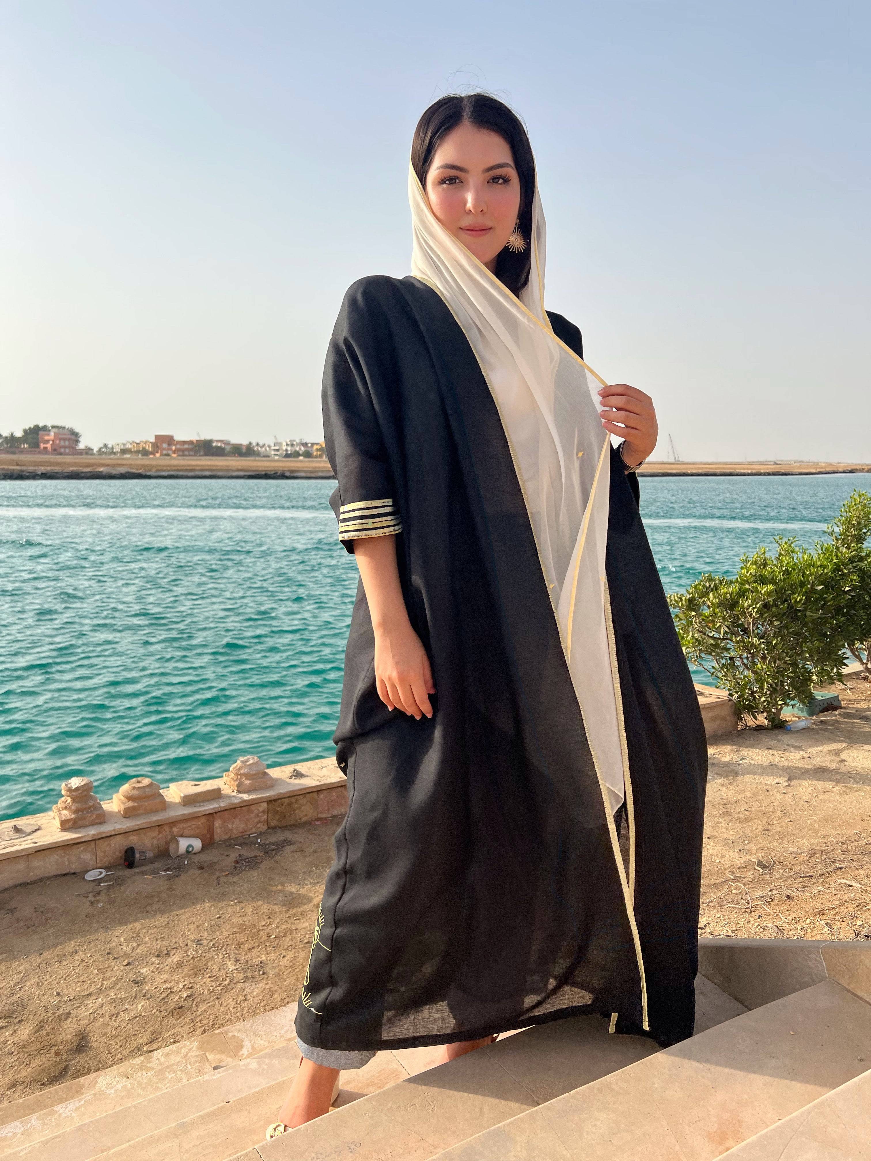 The Gypsy Heart – Statement Back Abaya Saudi The Untitled Project
