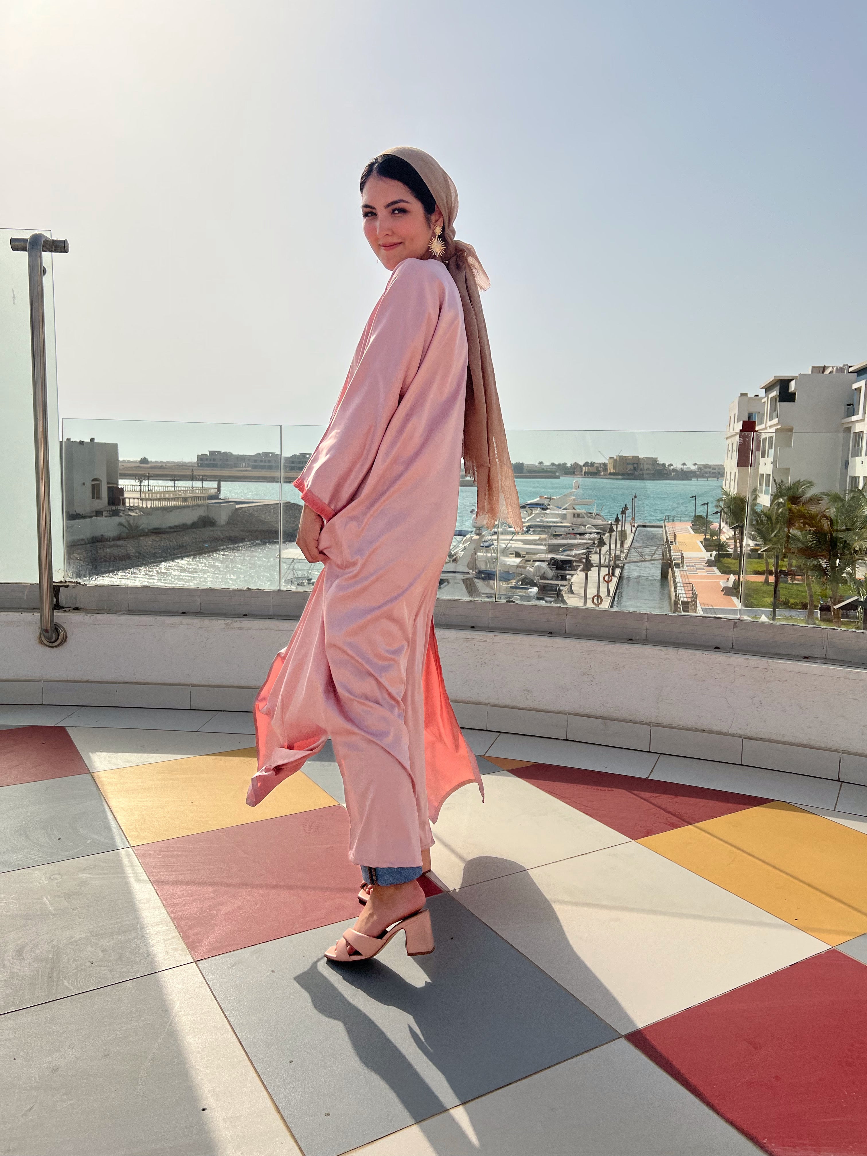 Summer Silk Abaya - Effortlessly Chic - Online Shopping - The Untitled Project