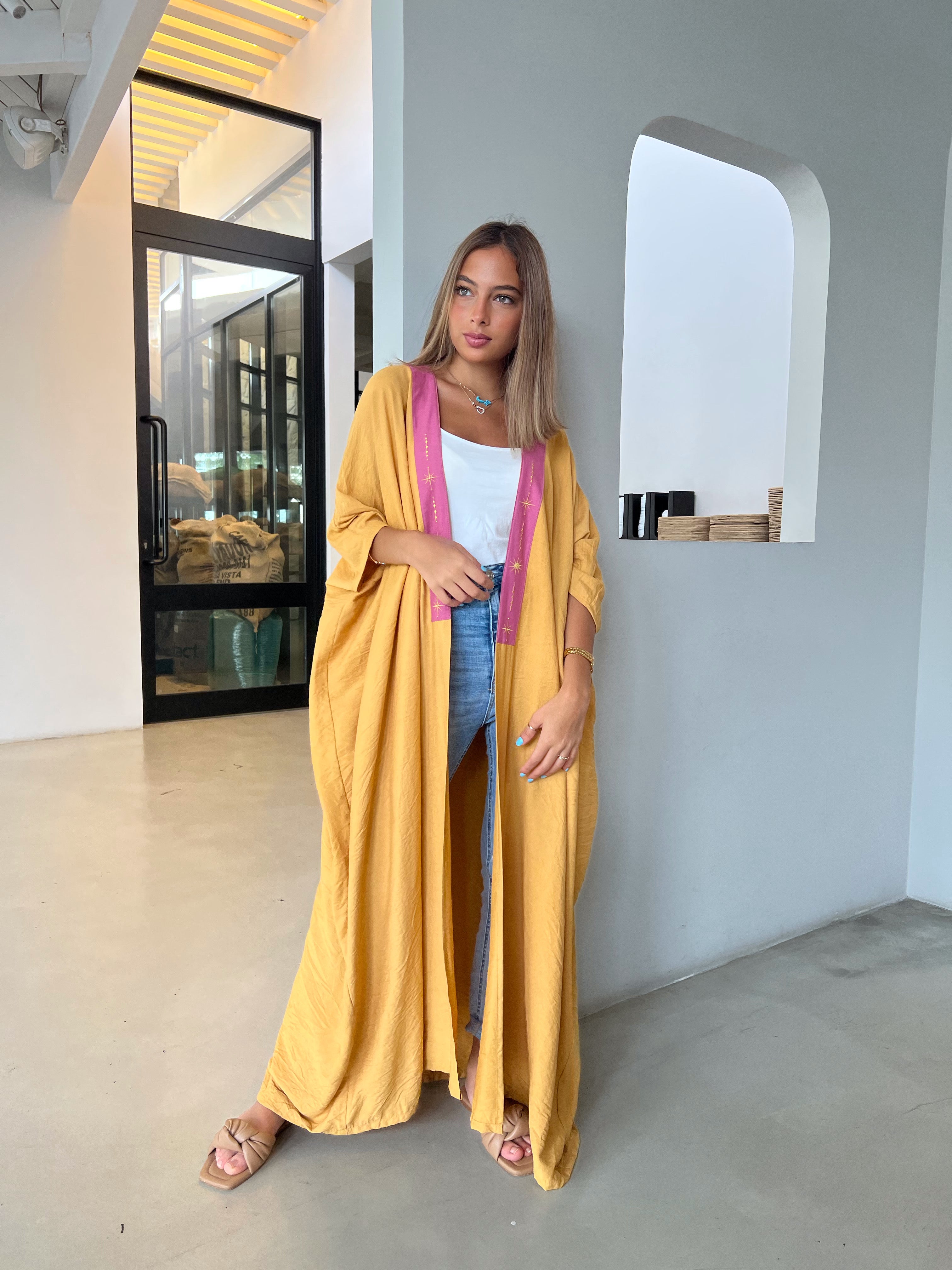 The Golden Sun - Comfy Stylish Abaya - Online Shopping - The Untitled Project