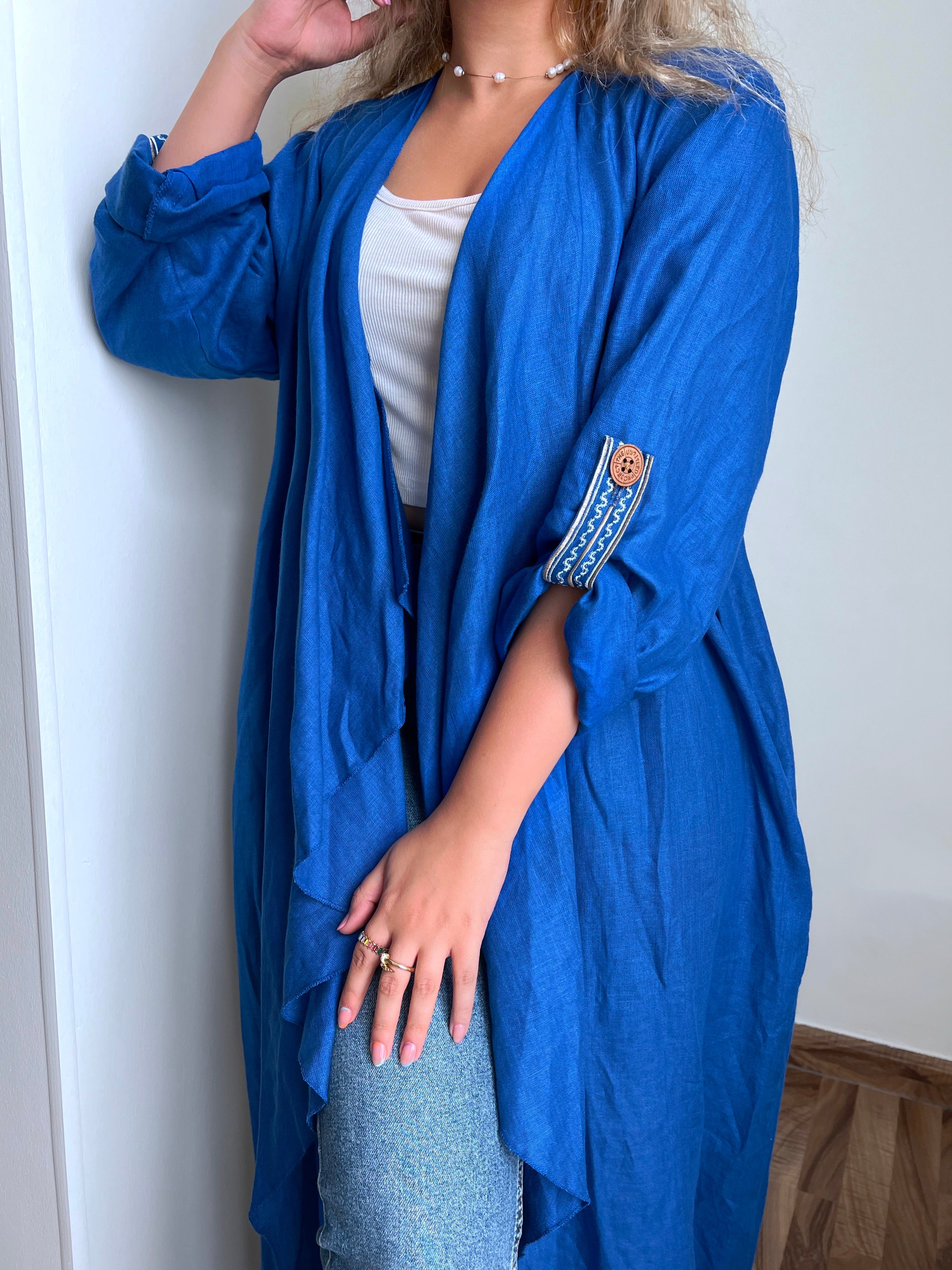 Blue Koi - Abaya & Scarf Set - Online Shopping - The Untitled Project