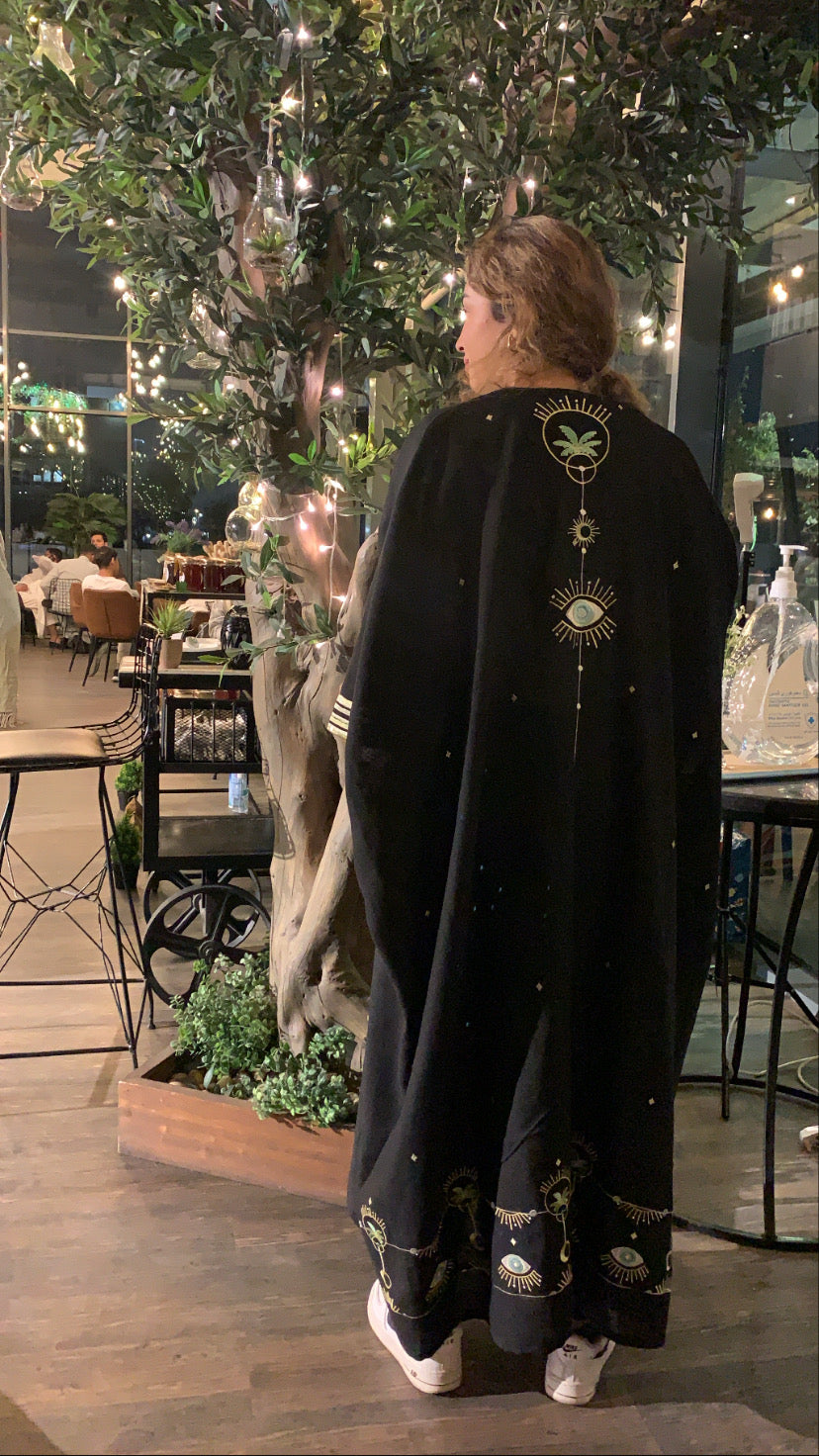 The Gypsy Heart - Show Stopper Back Abaya - Online Shopping - The Untitled Project