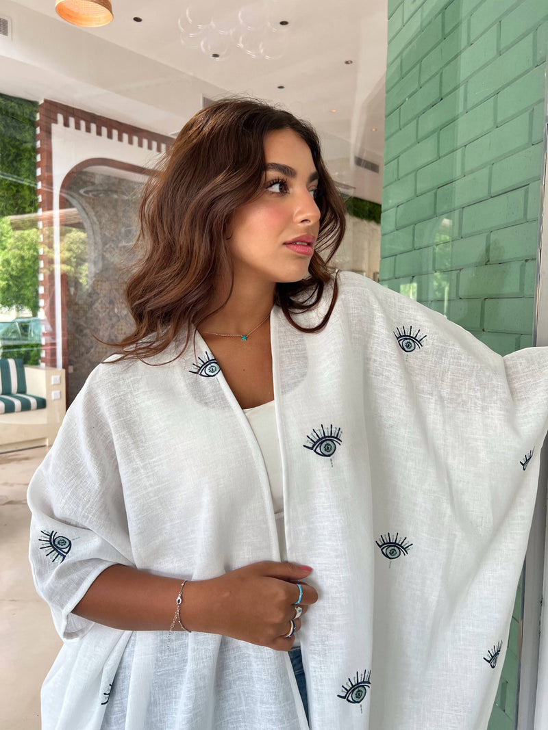 Eye-Conic - in Fully Embroidered Linen - Online Shopping - The Untitled Project