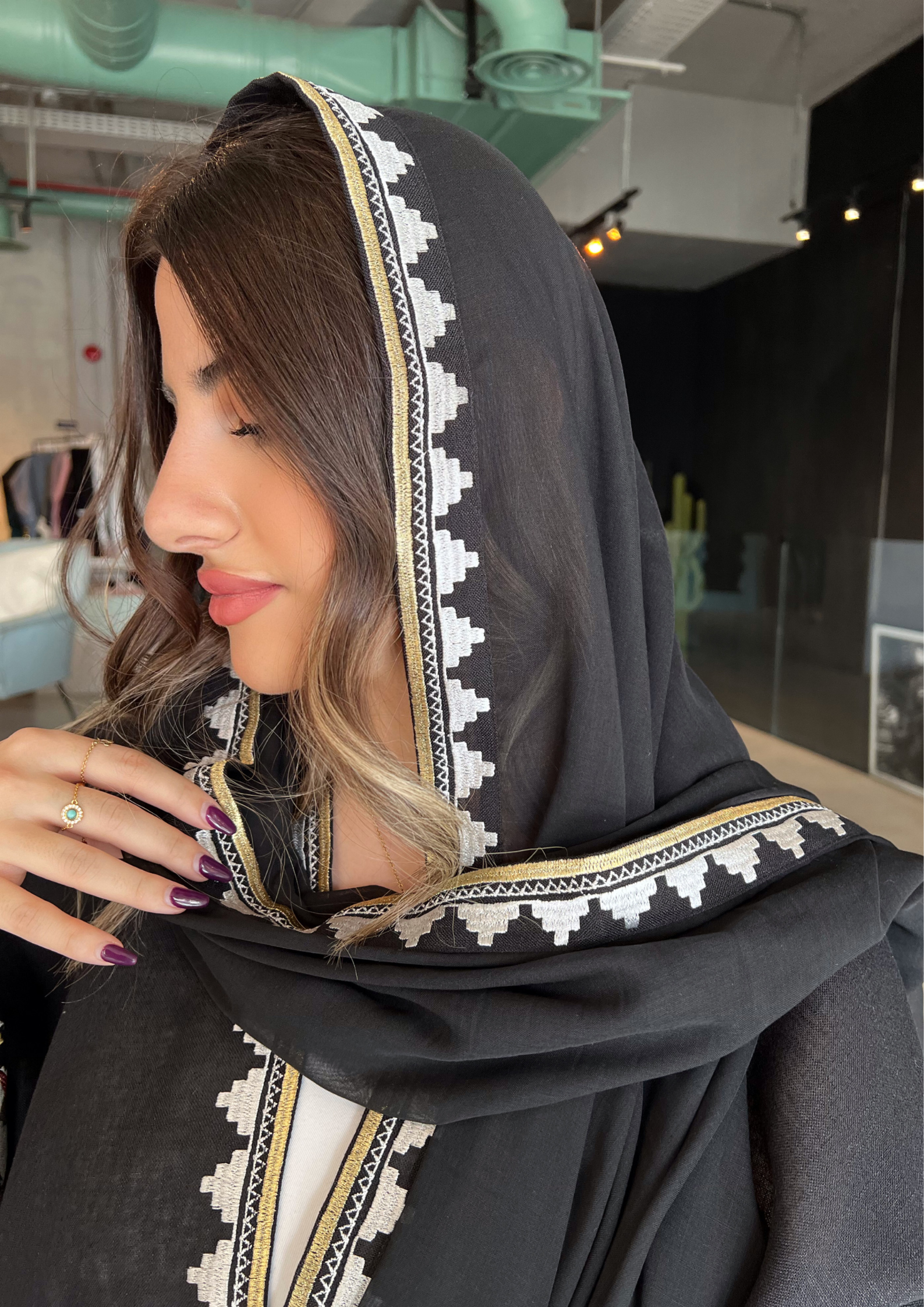 Bint Al-Arab - Saudi National Abaya Set - Online Shopping - The Untitled Project