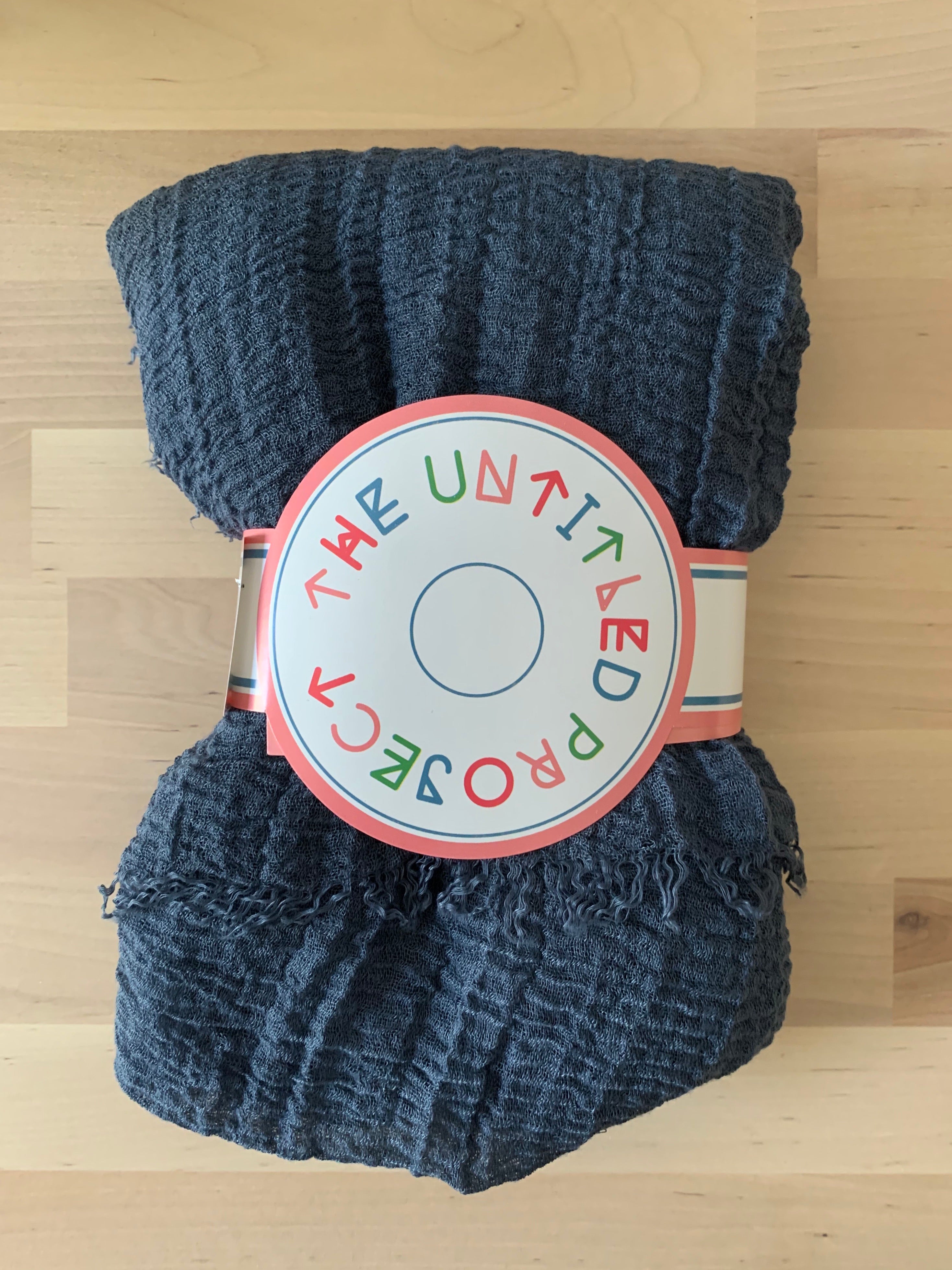 Just on time - Crinkle Organic Cotton Scarf - Online Shopping - The Untitled Project