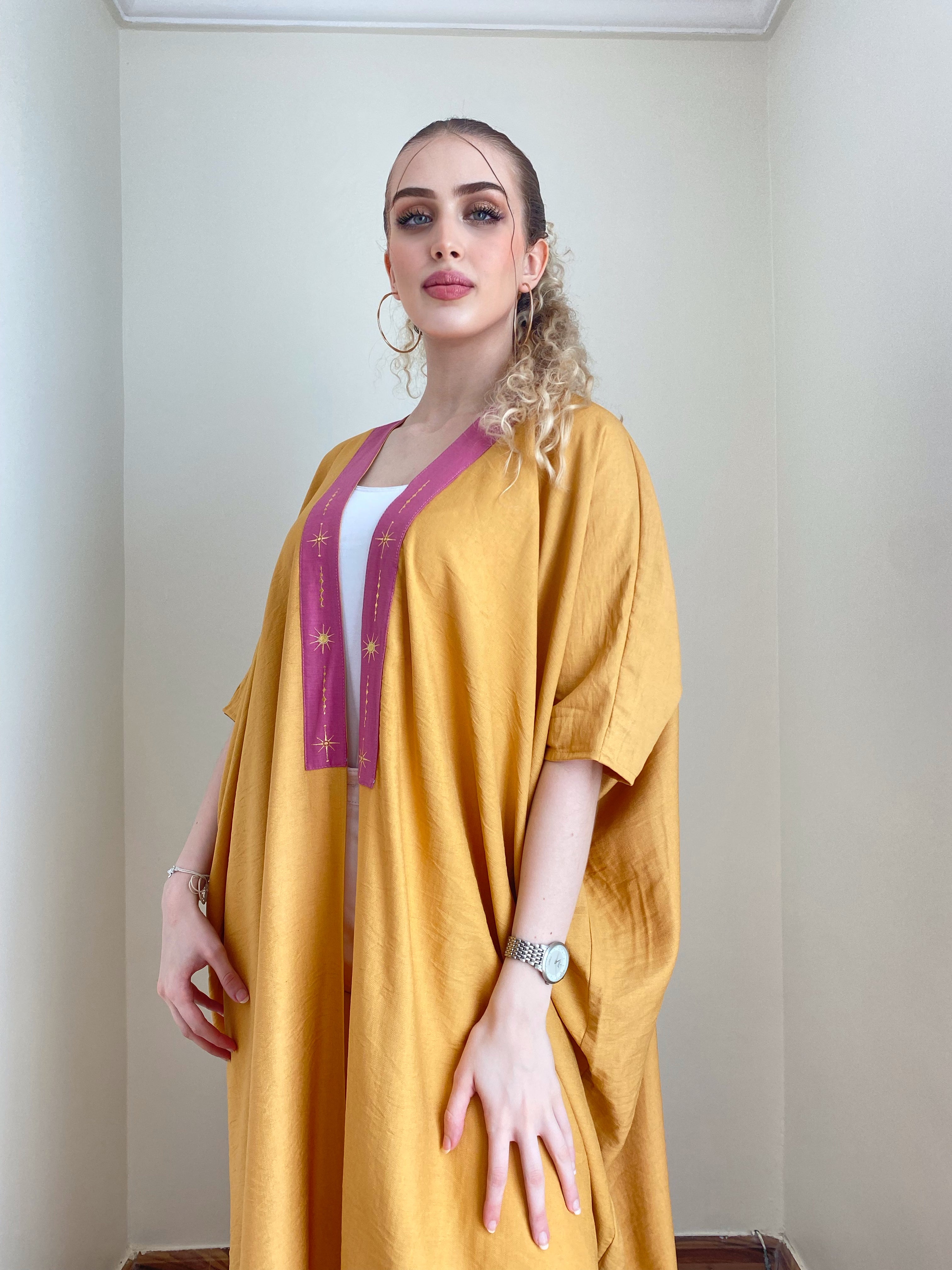 The Golden Sun - Comfy Stylish Abaya - Online Shopping - The Untitled Project