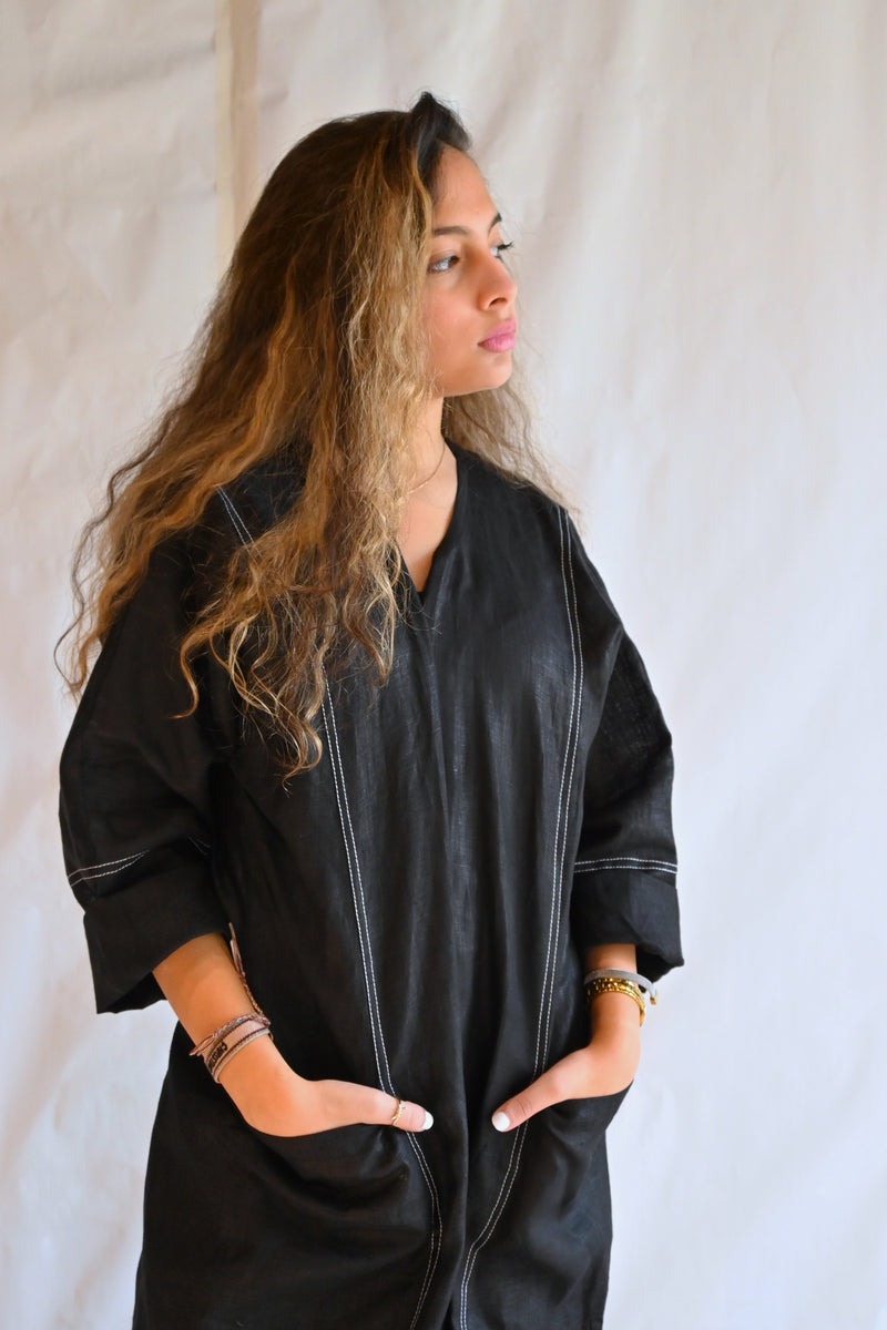 The Moana Abaya - Summer In Linen - The Untitled Project