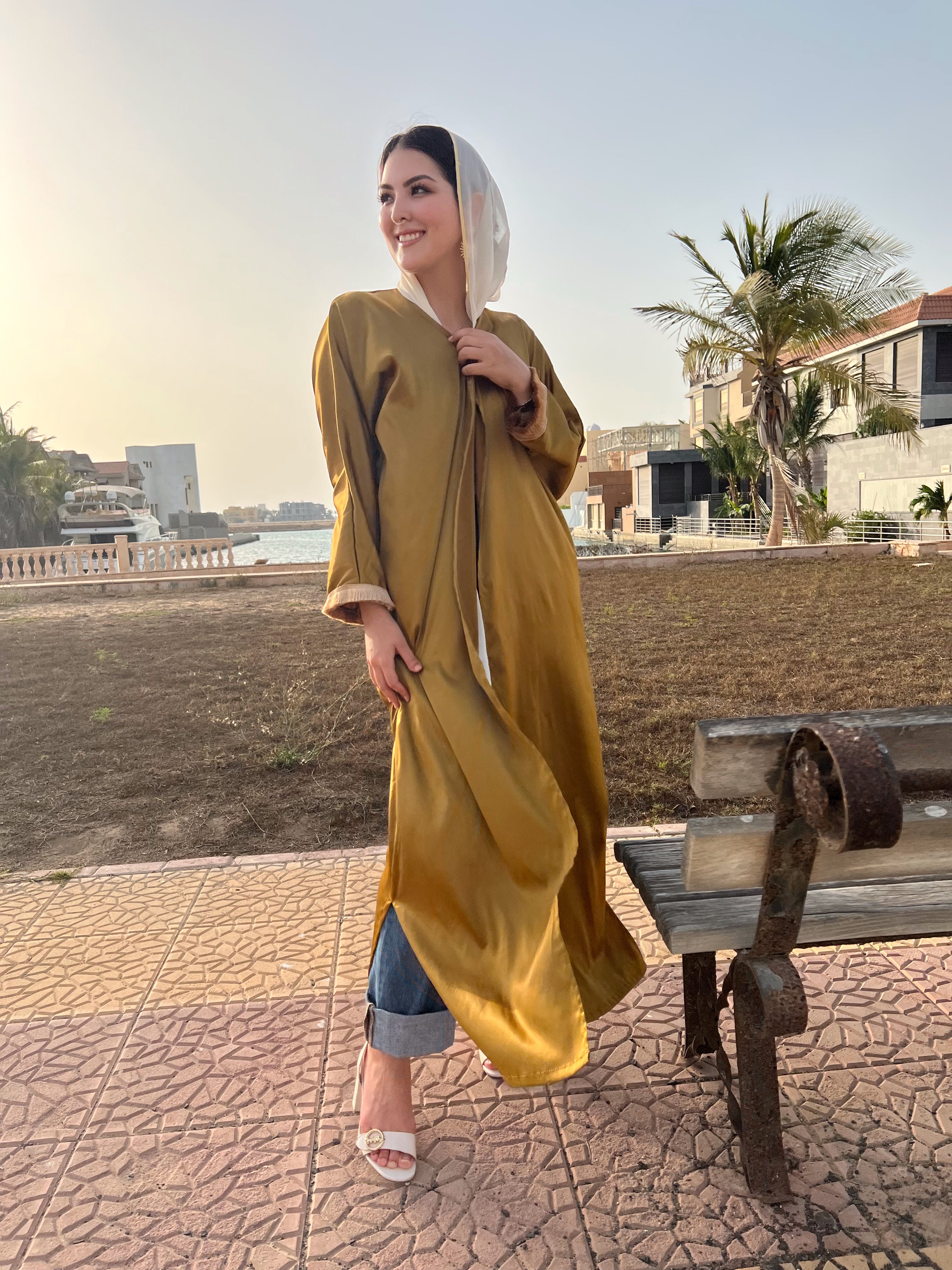 Summer Silk Abaya - Effortlessly Chic - Online Shopping - The Untitled Project