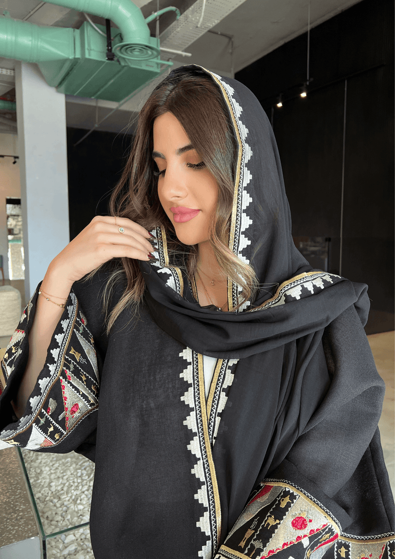 Bint Al-Arab - Saudi National Abaya Set - Online Shopping - The Untitled Project
