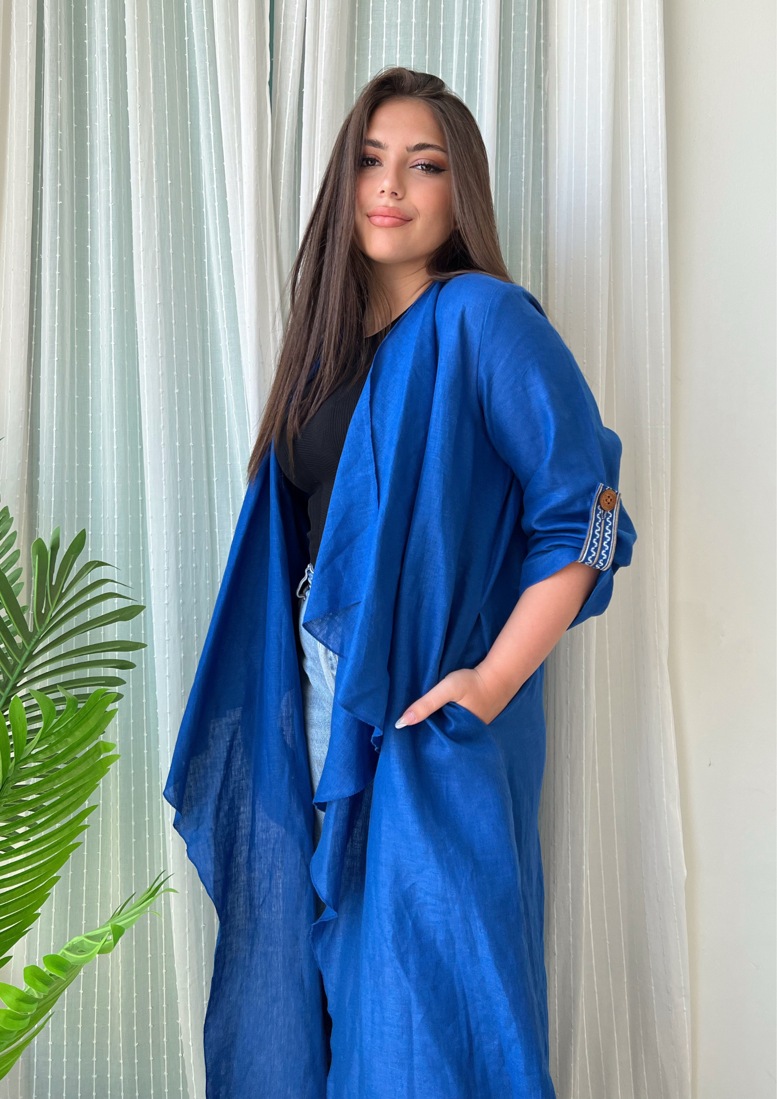 Blue Koi - Abaya & Scarf Set - Online Shopping - The Untitled Project