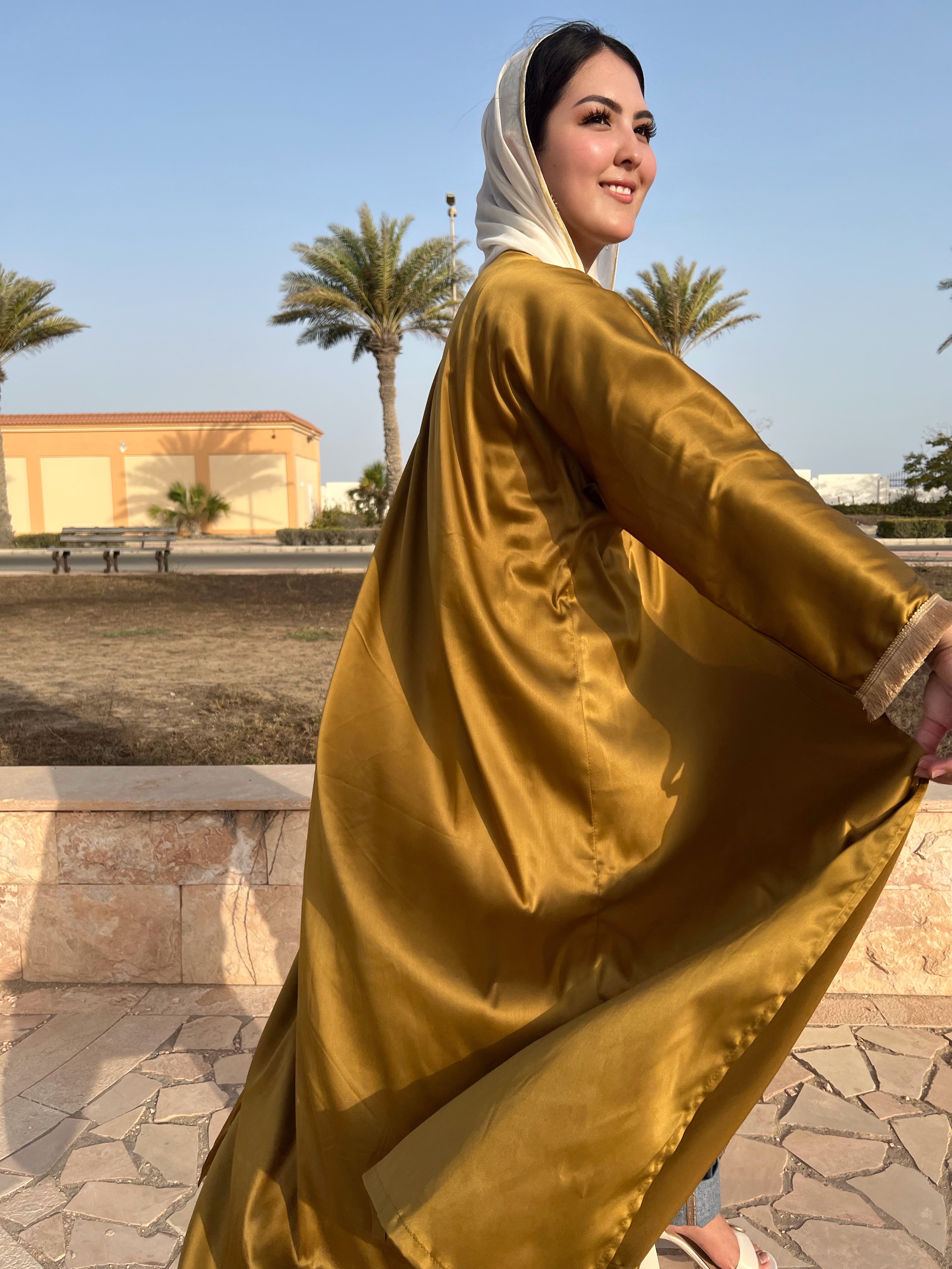 Summer Silk Abaya - Effortlessly Chic - Online Shopping - The Untitled Project