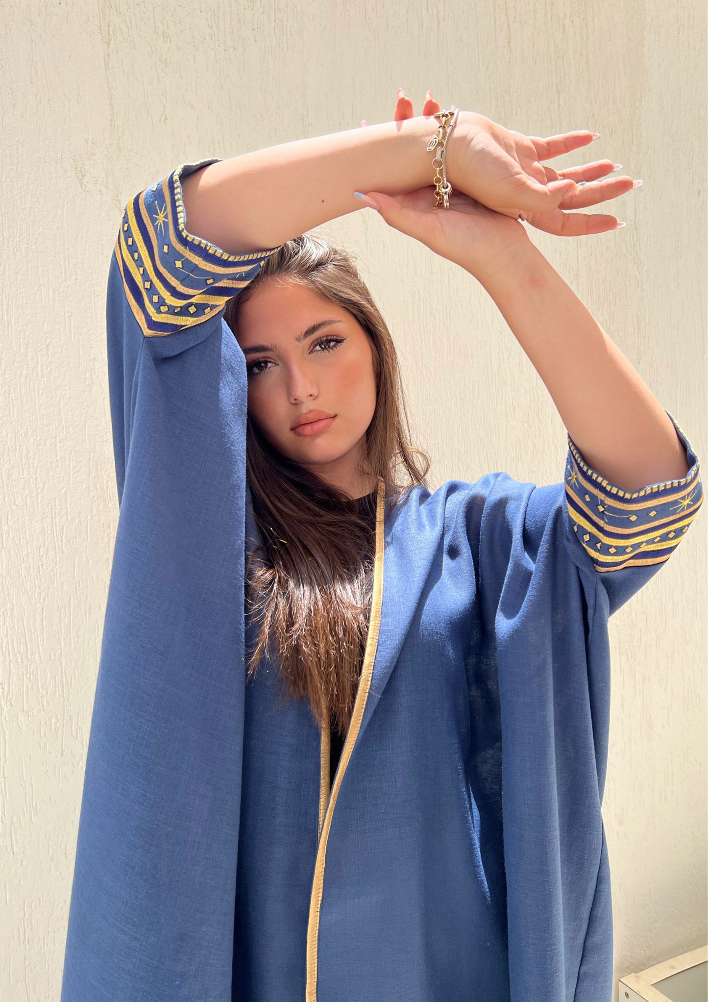Load image into Gallery viewer, Milky Way - Show Stopper Back Abaya - Online Shopping - The Untitled Project
