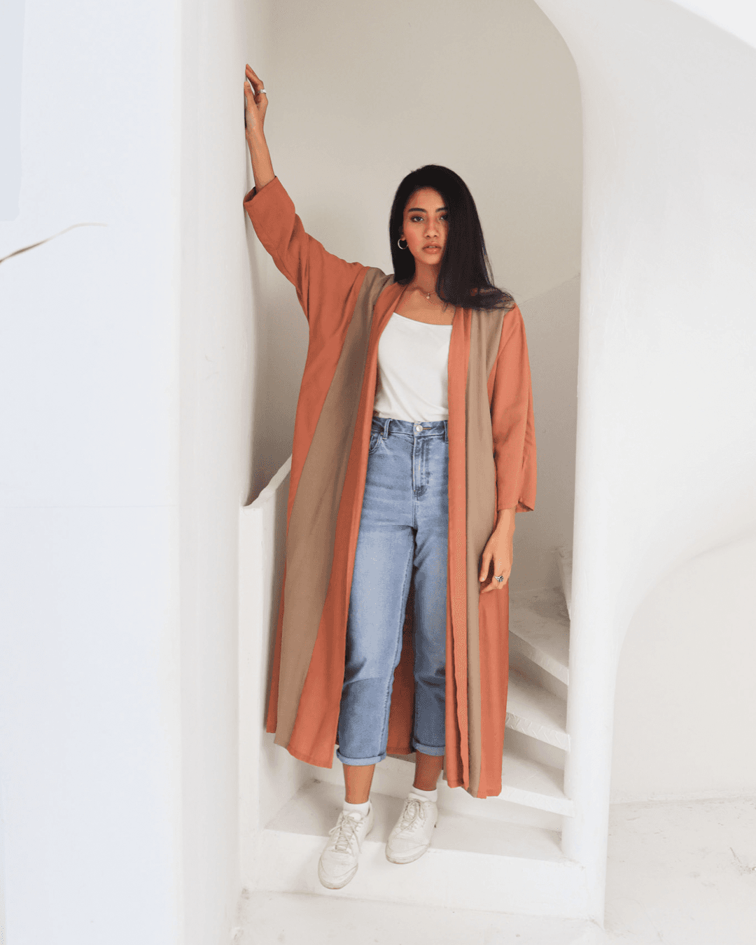 Busy Sandra Abaya - Daily Casual Wear - Online Shopping - The Untitled Project