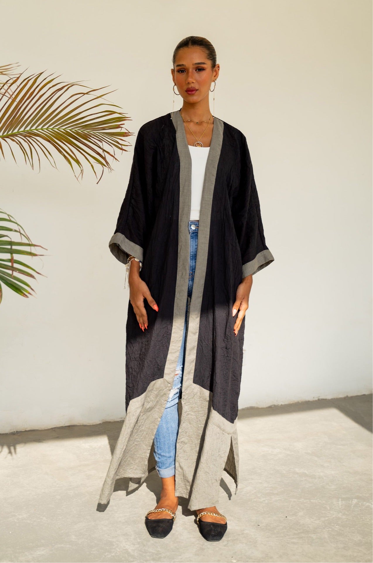 The Mykonos Abaya - Lightweight for summer - The Untitled Project