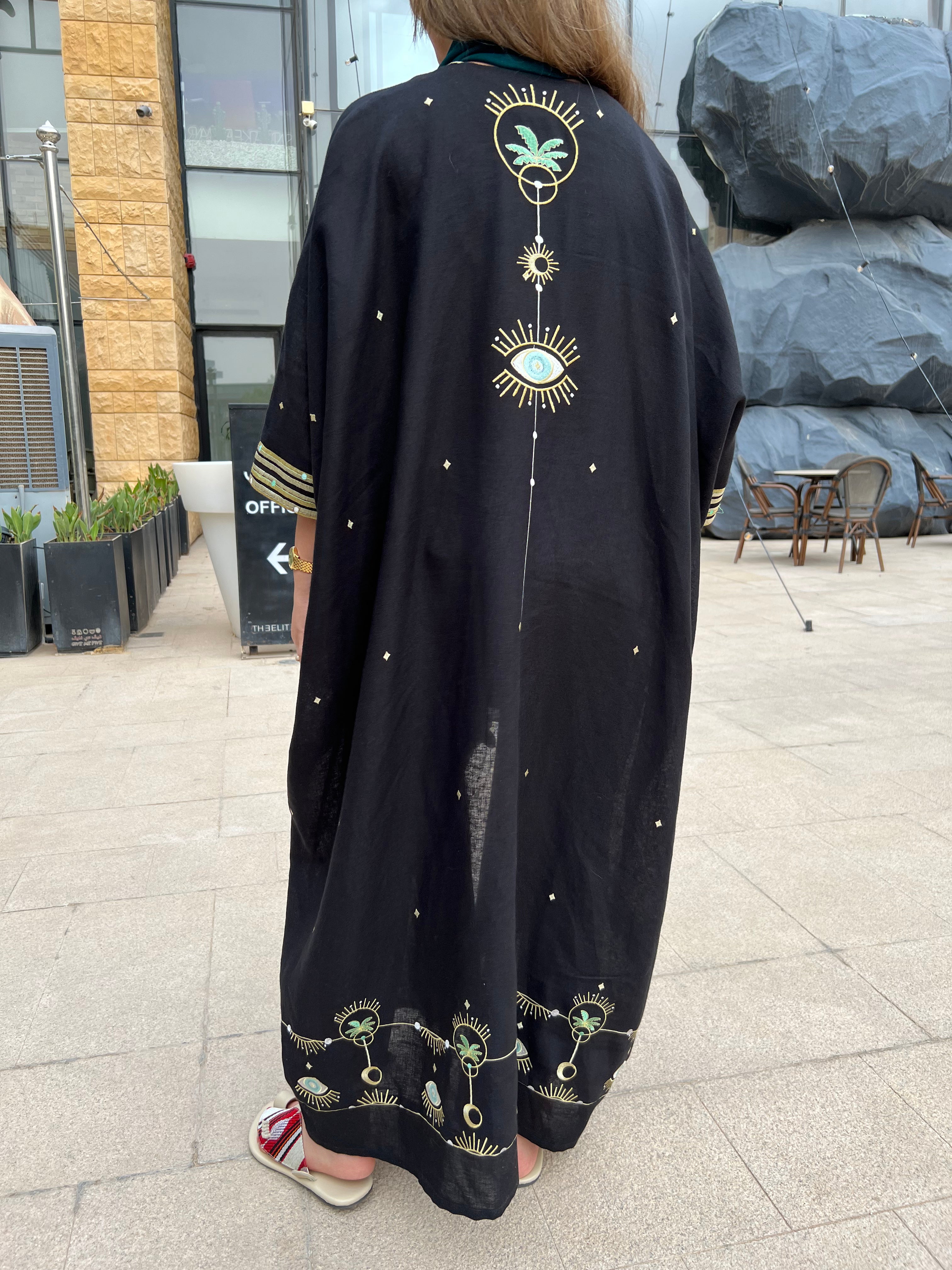 The Gypsy Heart - Show Stopper Back Abaya - Online Shopping - The Untitled Project