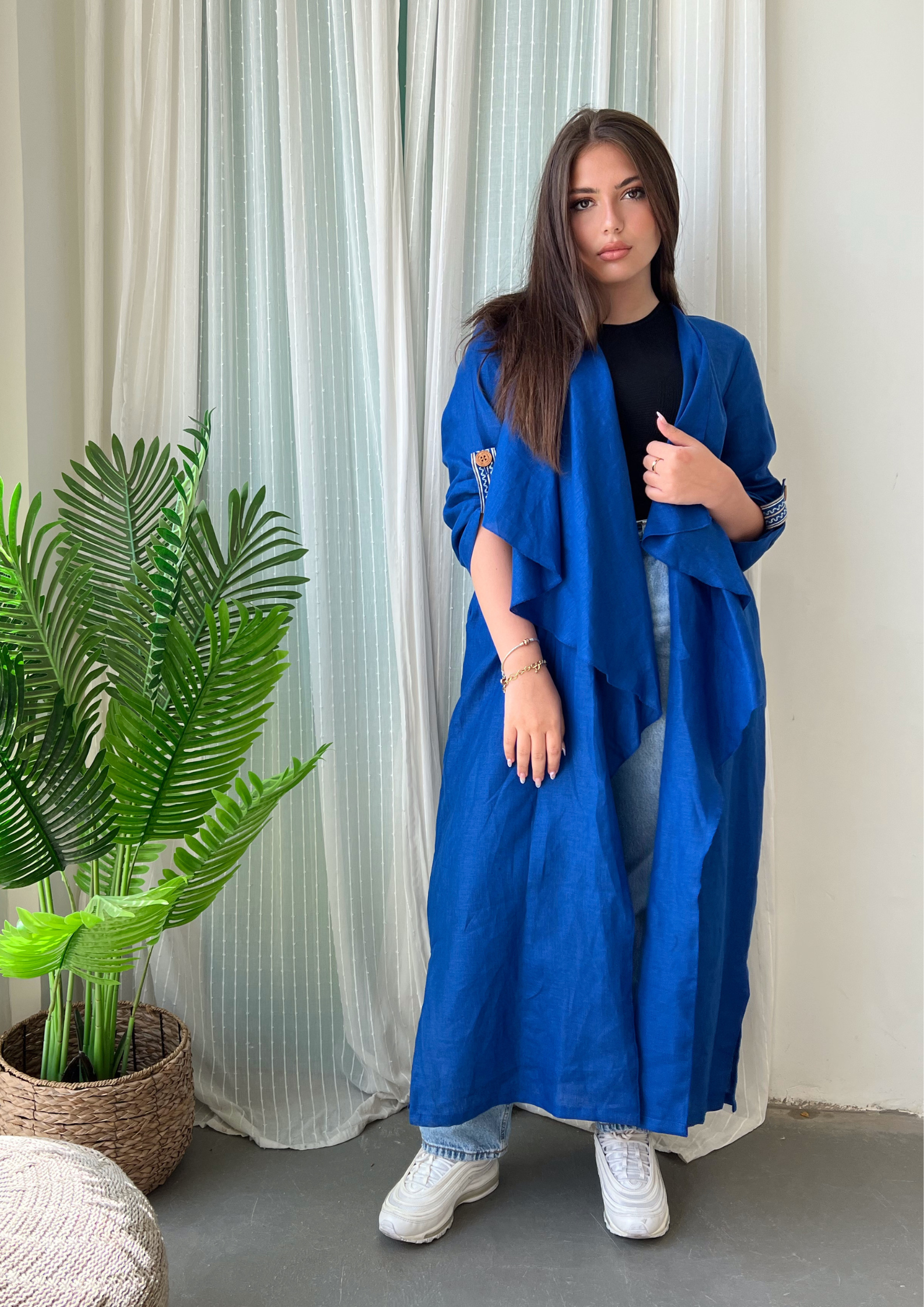 Blue Koi - Abaya & Scarf Set - Online Shopping - The Untitled Project