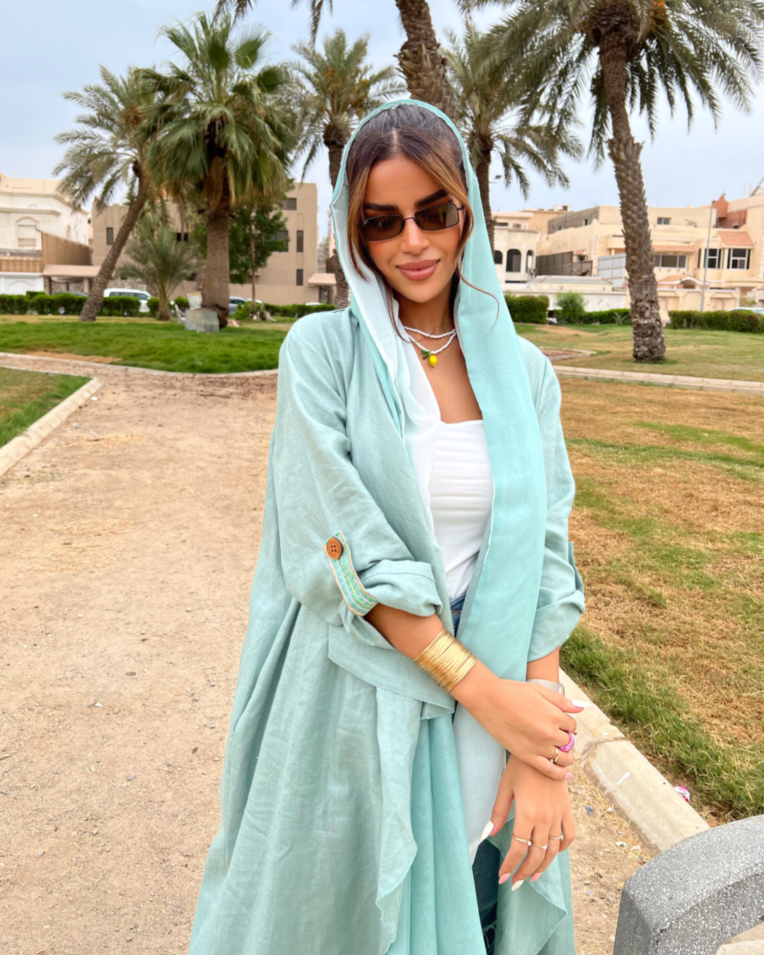 Tati the Turtle - Abaya & Scarf Set - Online Shopping - The Untitled Project