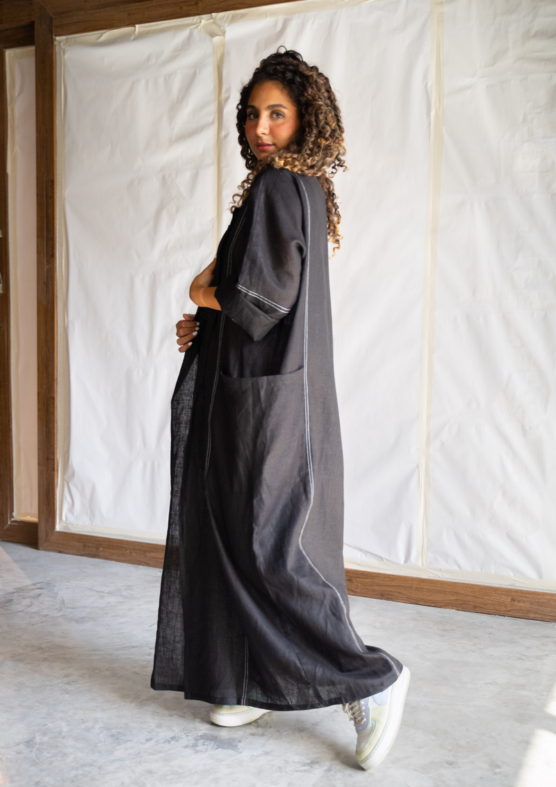 The Moana Abaya - Summer In Linen - The Untitled Project
