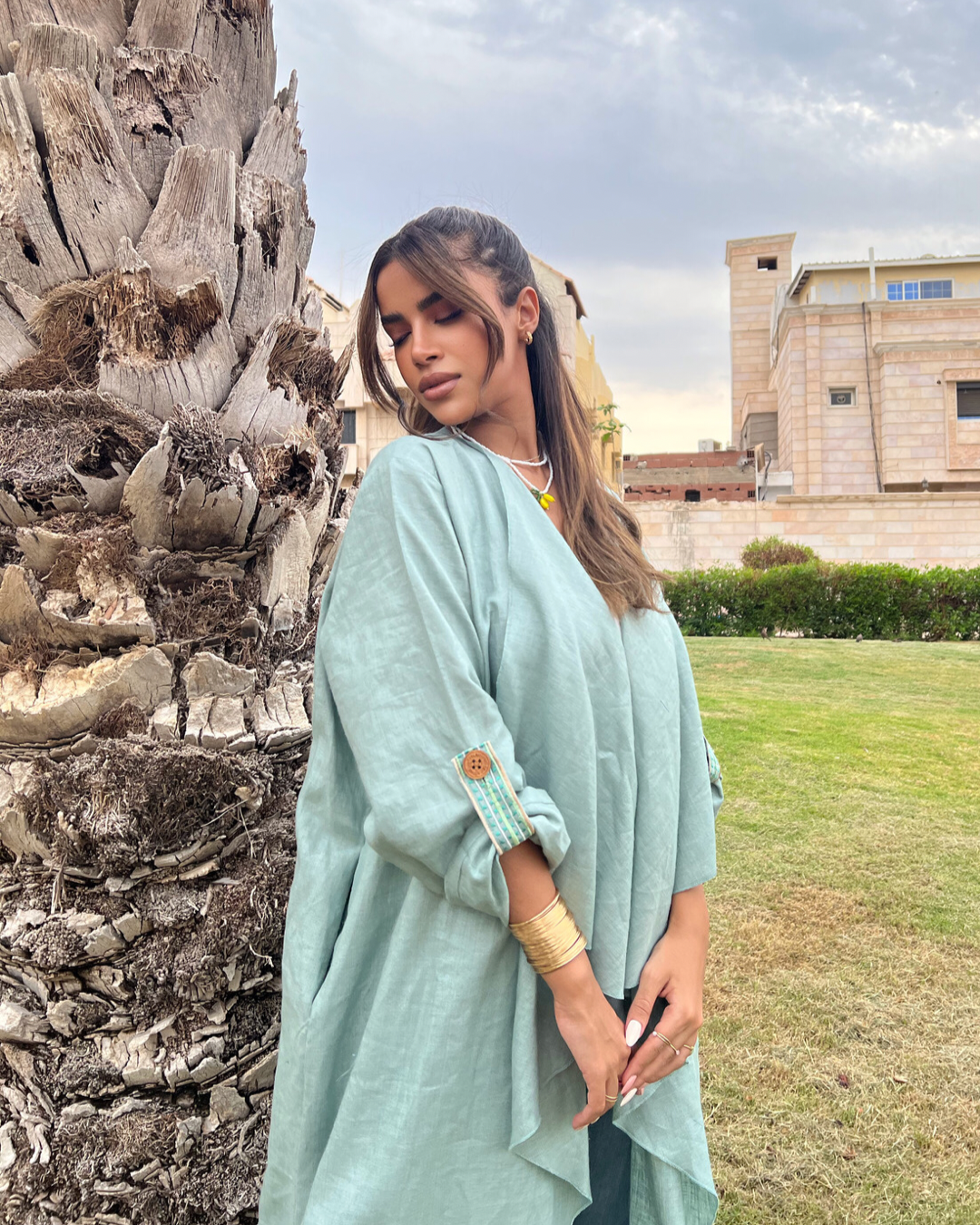 Tati the Turtle - Abaya & Scarf Set - Online Shopping - The Untitled Project