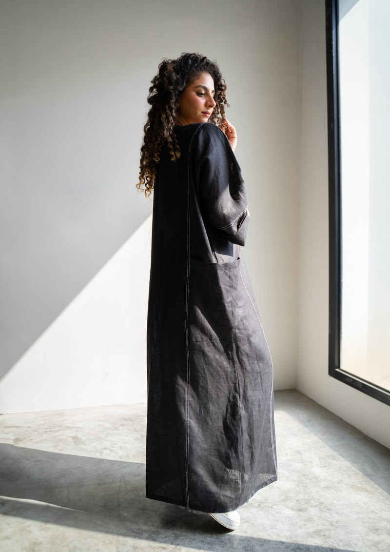 The Moana Abaya - Summer In Linen - The Untitled Project