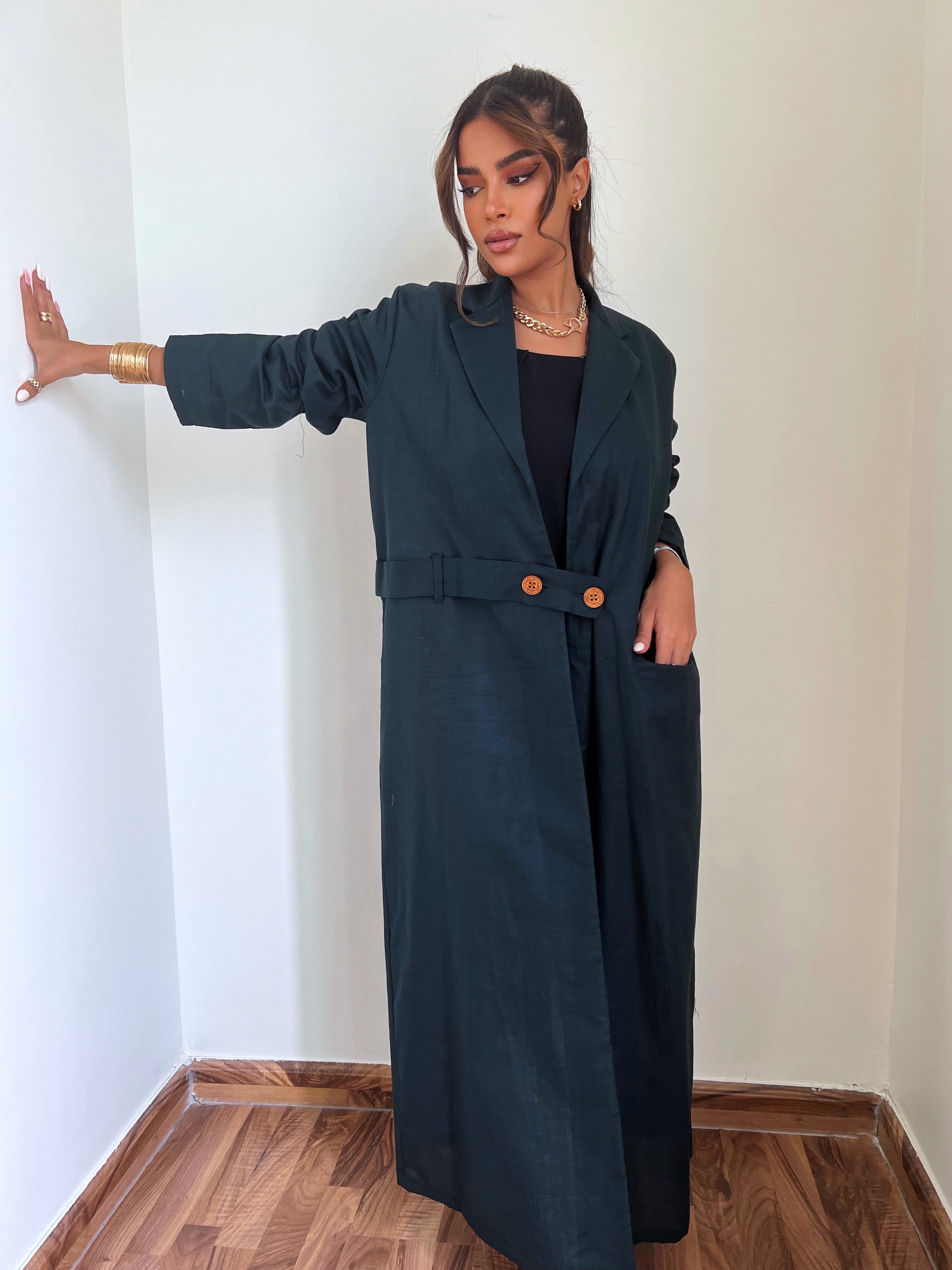 Strictly Business - Suit Blazer Abaya - Online Shopping - The Untitled Project