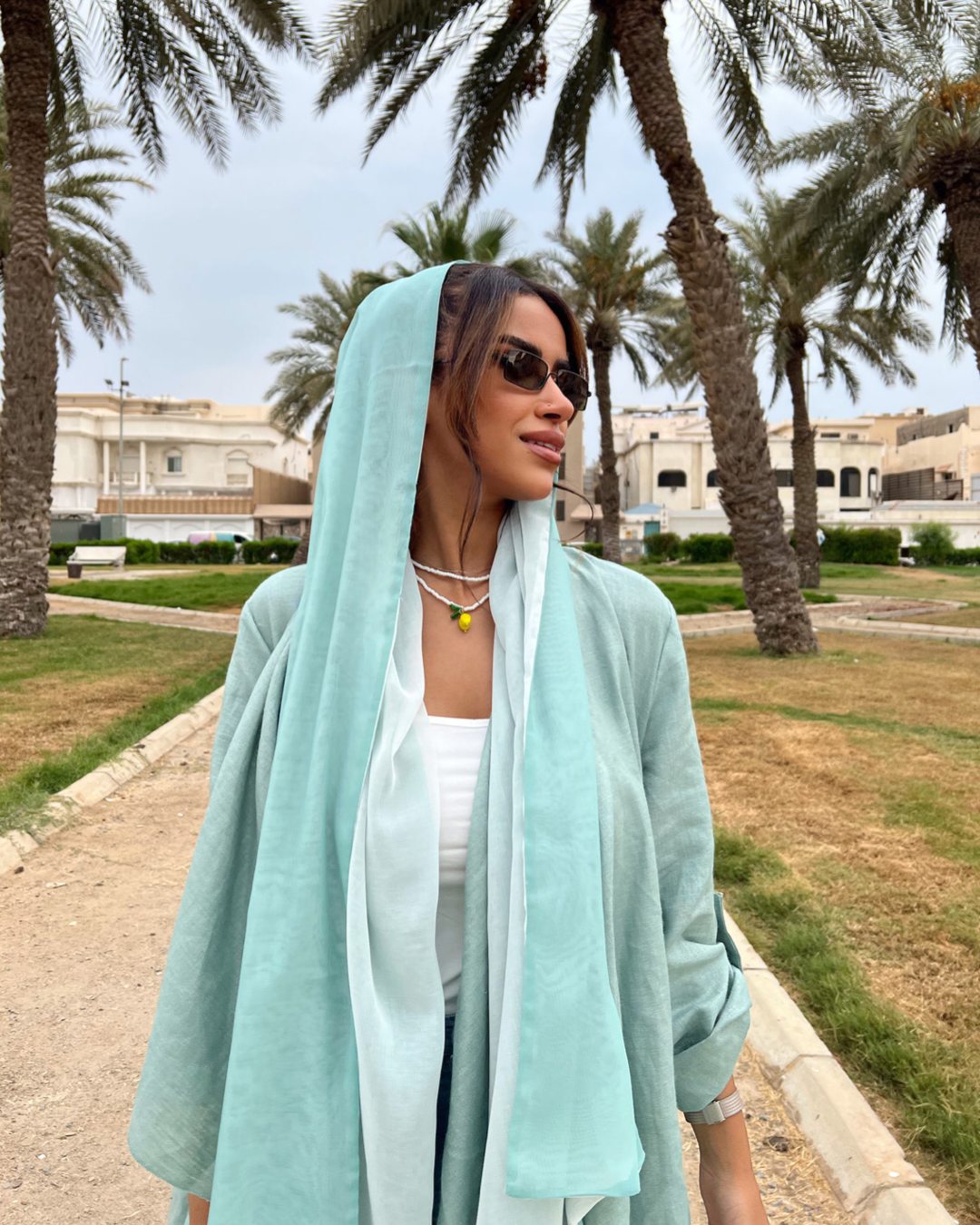 Tati the Turtle - Abaya & Scarf Set - Online Shopping - The Untitled Project