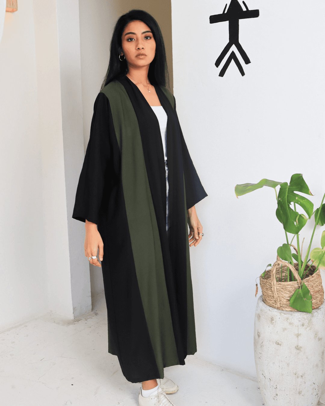 Busy Sandra Abaya - Daily Casual Wear - Online Shopping - The Untitled Project