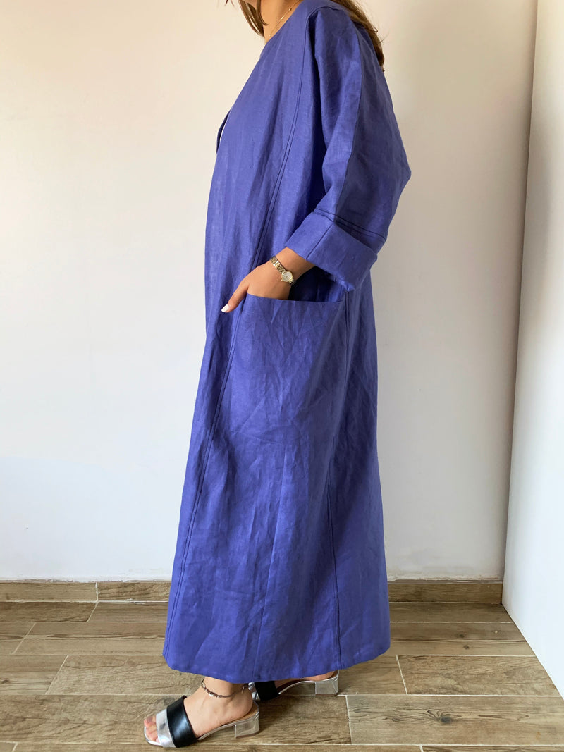 The Moana Abaya - Summer In Linen - The Untitled Project