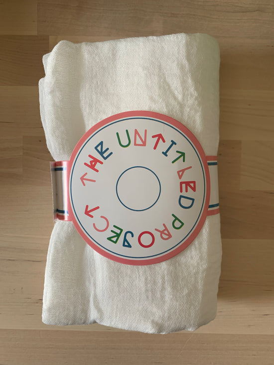 Off-White - Crinkle Organic Cotton Scarf - The Untitled Project
